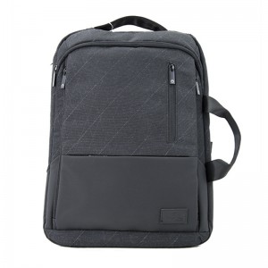 19SA-7842M Új érkezés Kétfunkciós laptop hátizsák Nylon számítógépes hátizsák táskához konvertálható fogantyúval